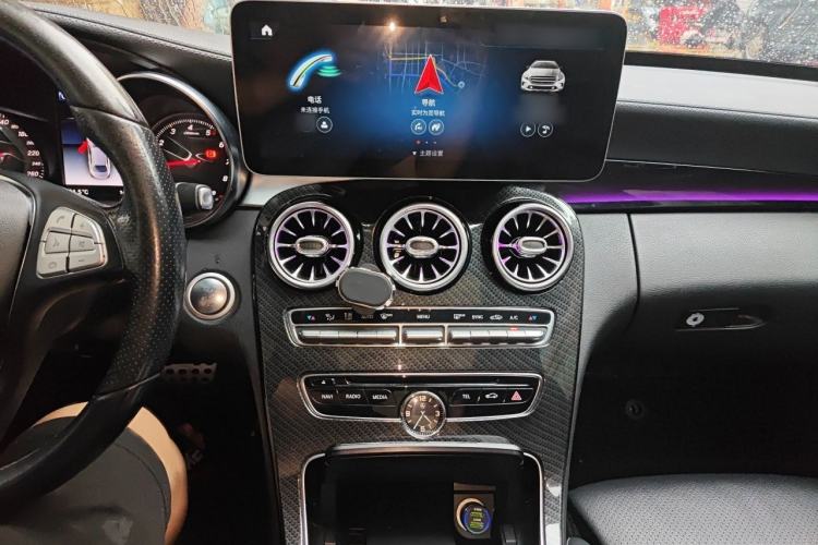 Used Mercedes-Benz C-Class 2018 C 200 L Sport Edition Achievement Special Edition Audio And AC Panel