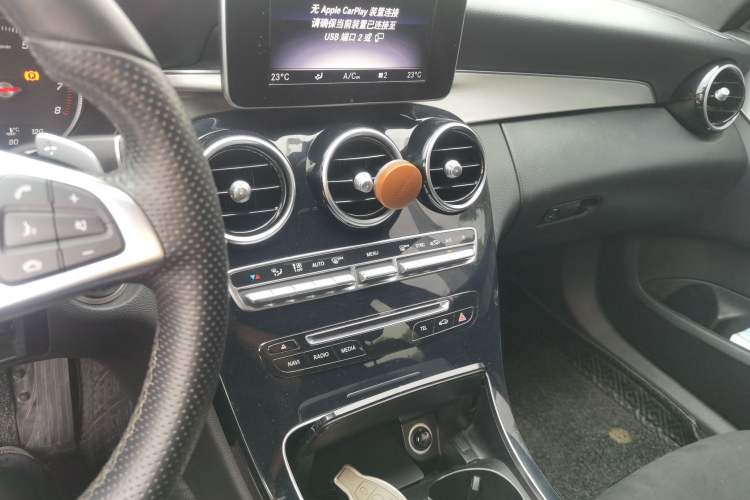 Used Mercedes-Benz C-Class 2018 C 200 Achievement Special Edition Audio And AC Panel