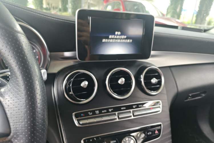 Used Mercedes-Benz C-Class 2018 C 200 L Sport Edition Audio And AC Panel
