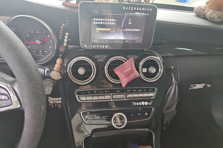 Used Mercedes-Benz C-Class 2018 C 180 L Fashion Edition Sport Version Audio And AC Panel