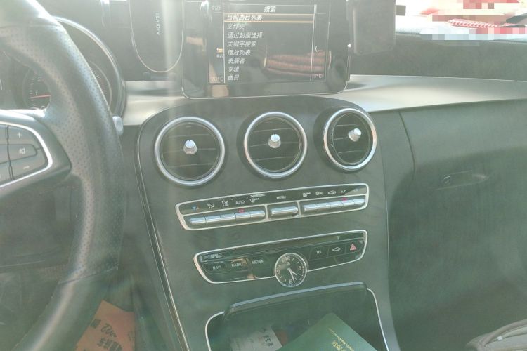Used Mercedes-Benz C-Class 2018 C 200 L Sport Edition Achievement Special Edition Audio And AC Panel
