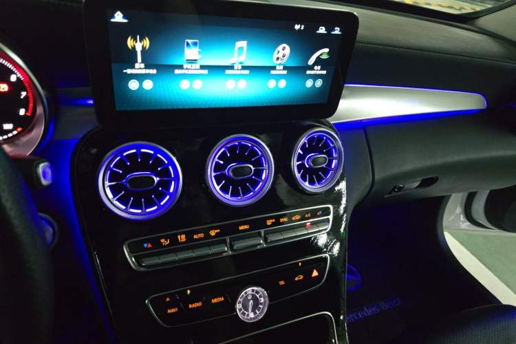 Used Mercedes-Benz C-Class 2018 C 200 L Sport Edition Achievement Special Edition Audio And AC Panel