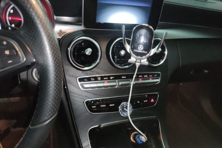 Used Mercedes-Benz C-Class 2018 C 200 L Sport Edition Audio And AC Panel