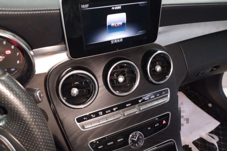 Used Mercedes-Benz C-Class 2018 C 200 L Sport Edition Audio And AC Panel