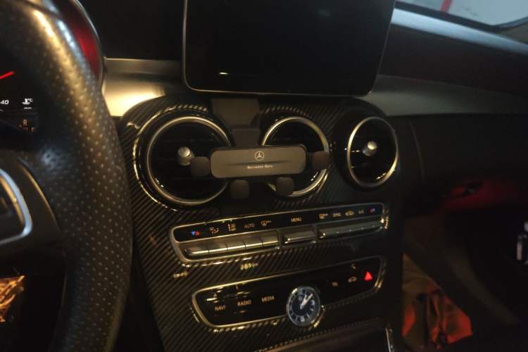 Used Mercedes-Benz C-Class 2018 C 200 L Sport Edition Audio And AC Panel