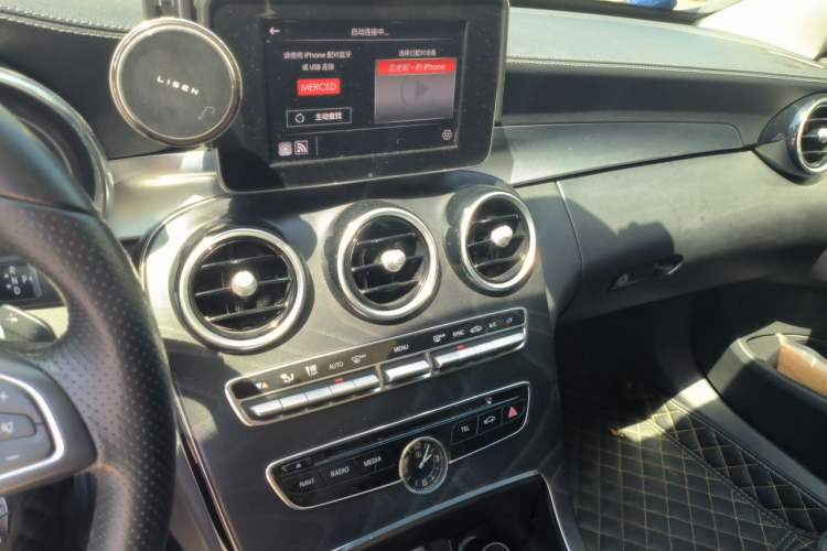 Used Mercedes-Benz C-Class 2018 C 200 L Sport Edition Achievement Special Edition Audio And AC Panel
