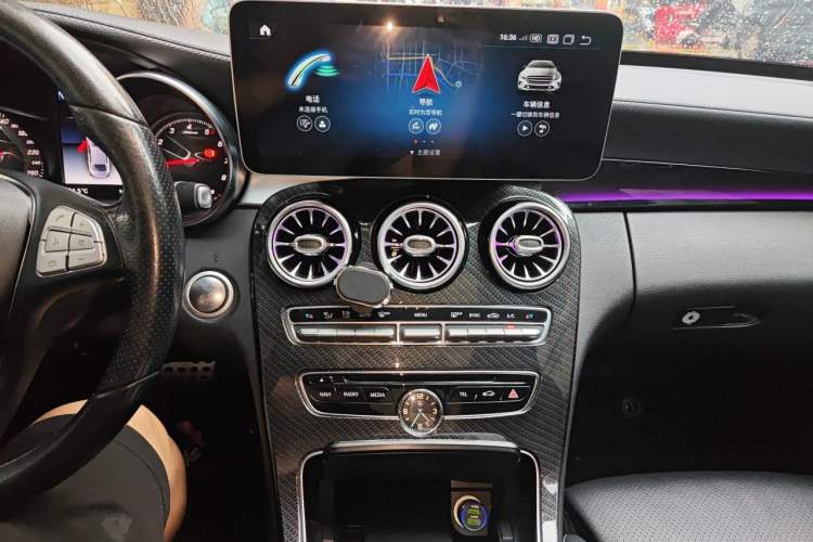 Used Mercedes-Benz C-Class 2018 C 200 L Sport Edition Achievement Special Edition Audio And AC Panel