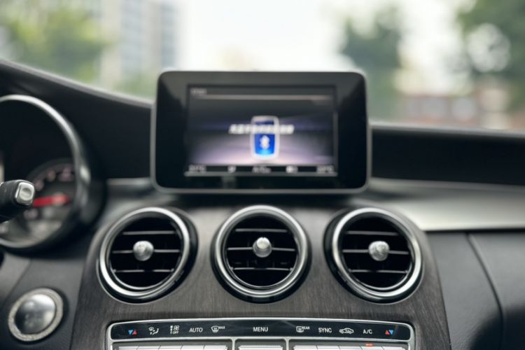 Used Mercedes-Benz C-Class 2018 C 200 L Sport Edition Audio And AC Panel