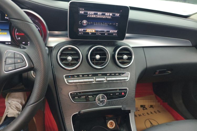 Used Mercedes-Benz C-Class 2018 C 200 L Sport Edition Audio And AC Panel