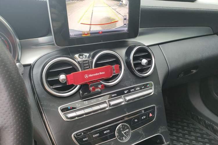 Used Mercedes-Benz C-Class 2018 C 200 L Sport Edition Audio And AC Panel