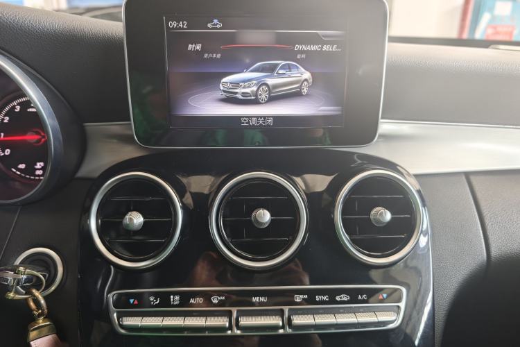 Used Mercedes-Benz C-Class 2018 C 200 Sport Edition Audio And AC Panel