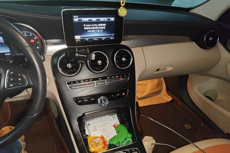 Used Mercedes-Benz C-Class 2018 C 200 L Sport Edition Achievement Special Edition Audio And AC Panel
