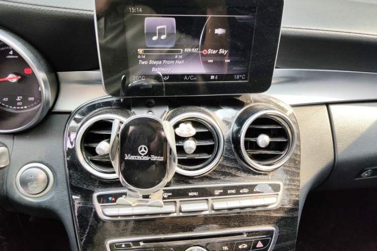 Used Mercedes-Benz C-Class 2018 C 200 L Sport Edition Achievement Special Edition Audio And AC Panel