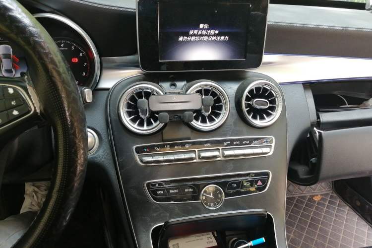 Used Mercedes-Benz C-Class 2018 C 200 L Sport Edition Audio And AC Panel