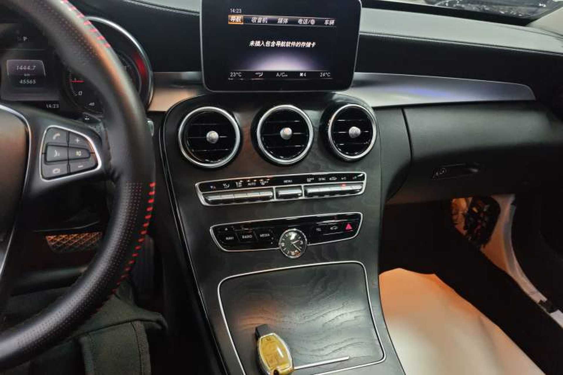 Used Mercedes-Benz C-Class 2018 C 200 L Sport Edition Audio And AC Panel