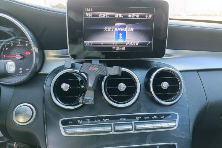 Used Mercedes-Benz C-Class 2018 C 180 L Fashion Edition Sport Version Audio And AC Panel