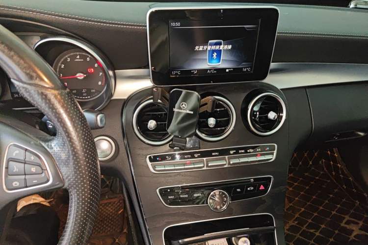 Used Mercedes-Benz C-Class 2018 C 200 L Sport Edition Audio And AC Panel
