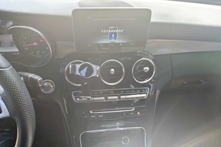 Used Mercedes-Benz C-Class 2018 C 200 Sport Edition Audio And AC Panel