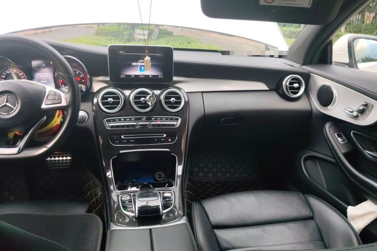 Used Mercedes-Benz C-Class 2018 C 200 Coupe Audio And AC Panel