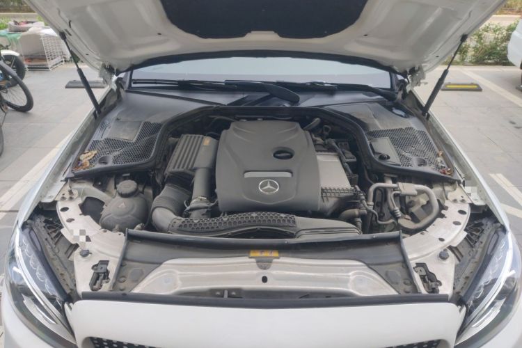 Used Mercedes-Benz C-Class 2018 C 200 Coupe Engine Bay