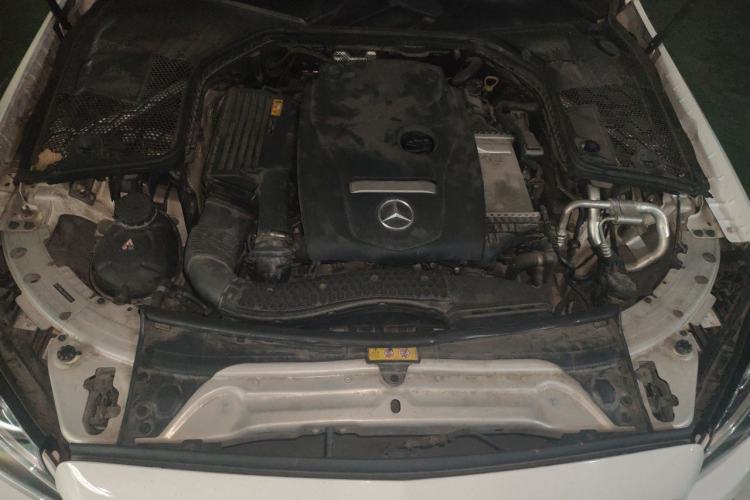Used Mercedes-Benz C-Class 2018 C 200 Coupe Engine Bay
