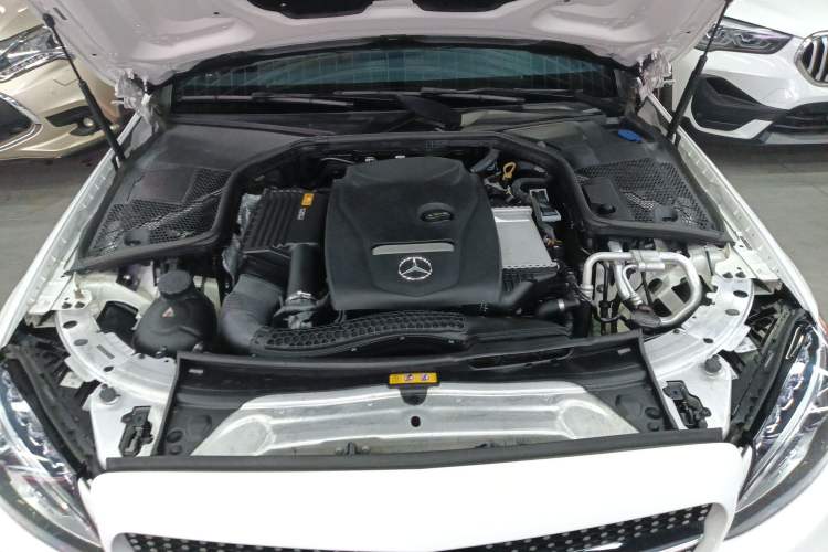 Used Mercedes-Benz C-Class 2018 C 200 Coupe Engine Bay