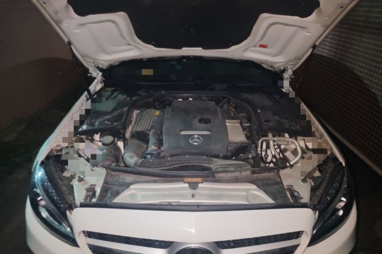 Used Mercedes-Benz C-Class 2018 C 200 Coupe Engine Bay