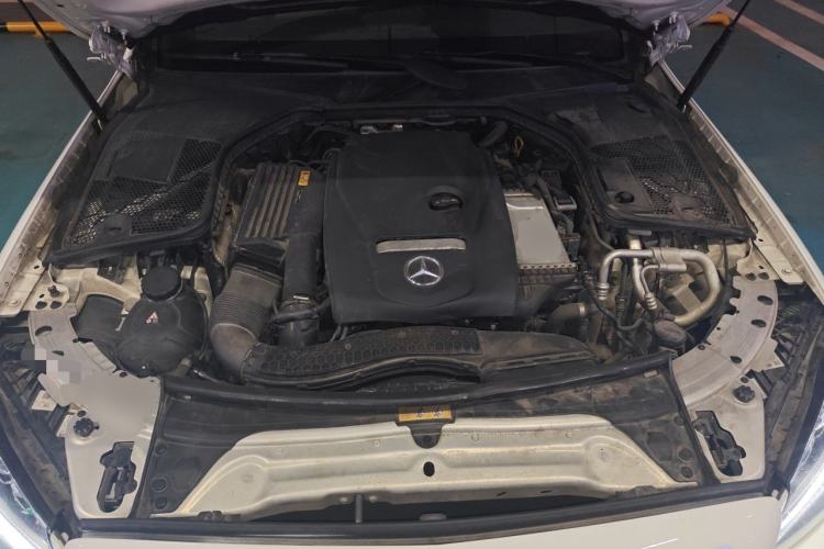 Used Mercedes-Benz C-Class 2018 C 200 Coupe Engine Bay