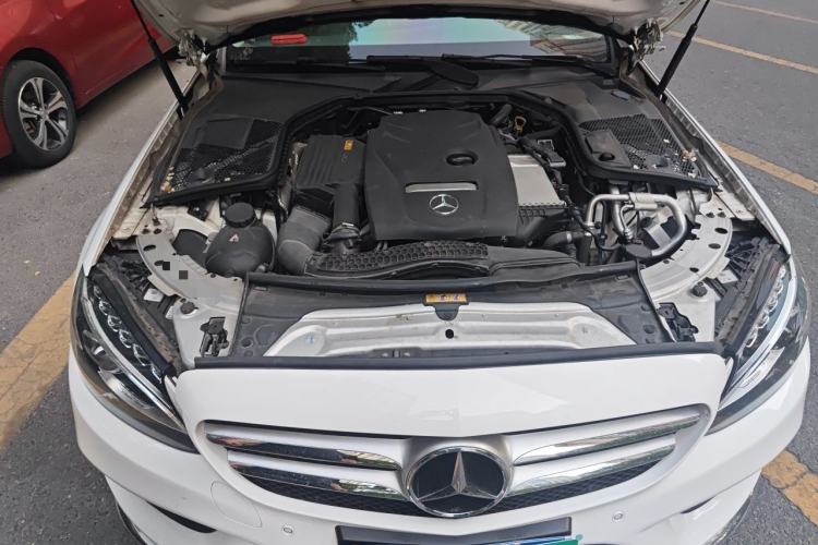 Used Mercedes-Benz C-Class 2018 C 200 Estate Engine Bay