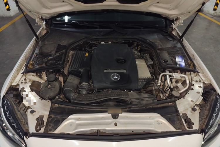 Used Mercedes-Benz C-Class 2018 C 200 Coupe Engine Bay