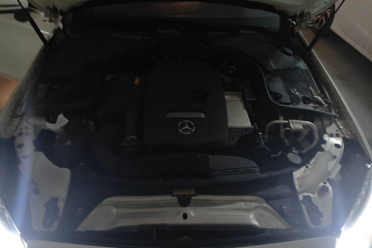 Used Mercedes-Benz C-Class 2018 C 200 4MATIC Coupe Engine Bay