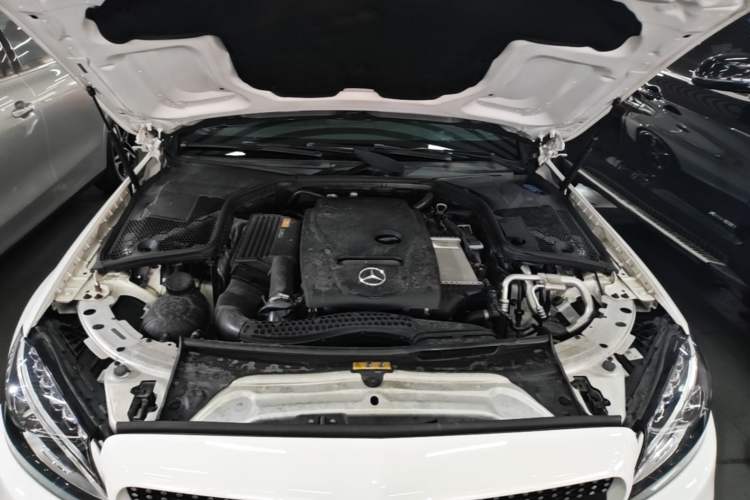 Used Mercedes-Benz C-Class 2018 C 200 Coupe Engine Bay