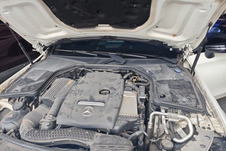 Used Mercedes-Benz C-Class 2018 C 300 Coupe Night Edition Engine Bay