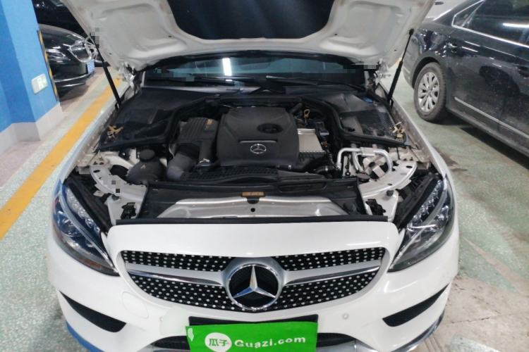 Used Mercedes-Benz C-Class 2018 C 200 Coupe Engine Bay