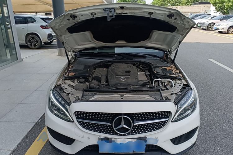 Used Mercedes-Benz C-Class 2018 C 200 Coupe Engine Bay