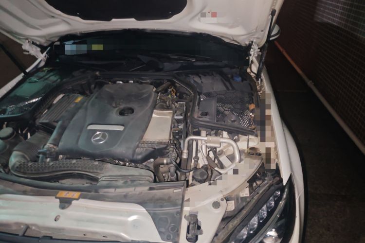 Used Mercedes-Benz C-Class 2018 C 200 Coupe Engine Bay Left
