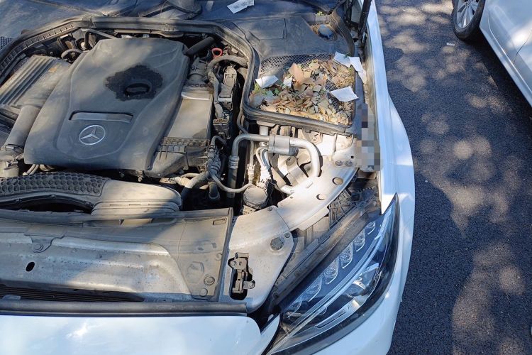 Used Mercedes-Benz C-Class 2018 C 180 L Fashion Edition Sport Version Engine Bay Left
