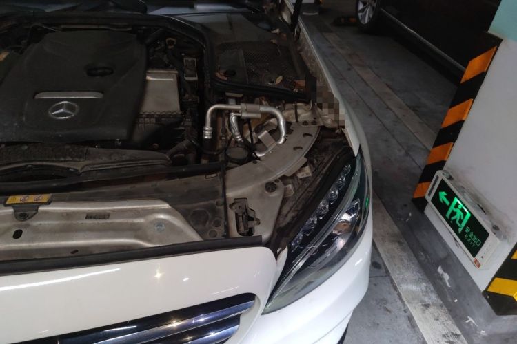 Used Mercedes-Benz C-Class 2018 C 200 Sport Edition Engine Bay Left