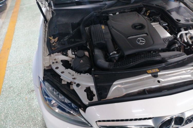 Used Mercedes-Benz C-Class 2018 C 200 Coupe Engine Bay Right