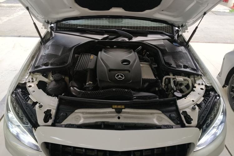 Used Mercedes-Benz C-Class 2018 C 200 Coupe Engine Bay