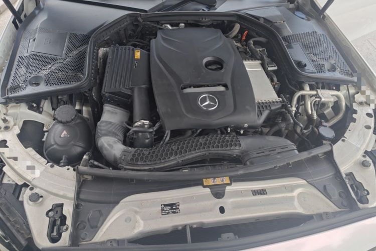 Used Mercedes-Benz C-Class 2018 C 180 L Fashion Edition Sport Version Engine Bay