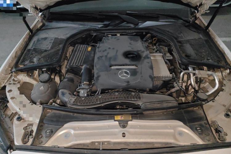 Used Mercedes-Benz C-Class 2018 C 300 Coupe Night Edition Engine Bay