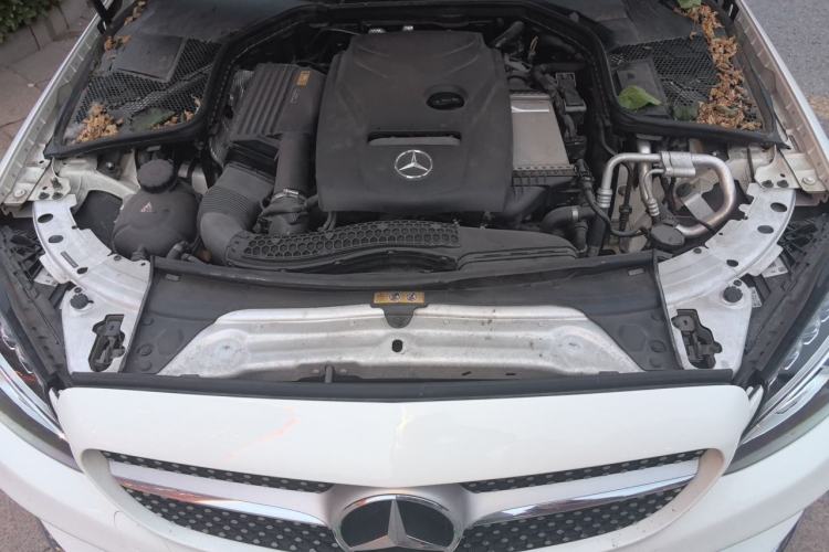 Used Mercedes-Benz C-Class 2018 C 200 Coupe Engine Bay