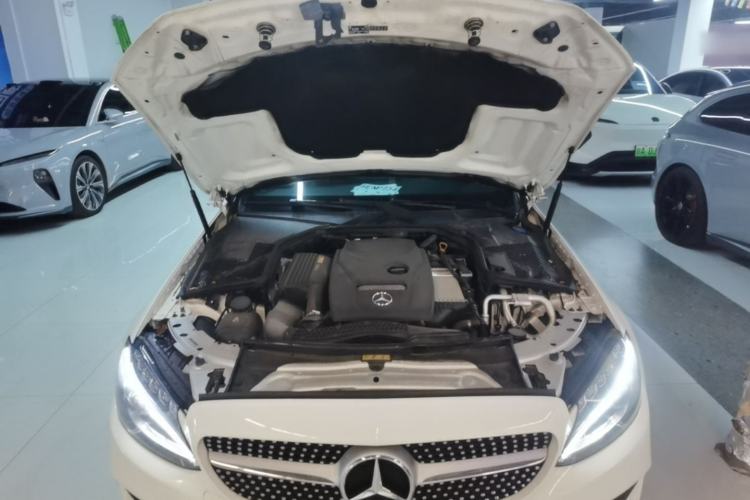 Used Mercedes-Benz C-Class 2018 C 200 Coupe Engine Bay