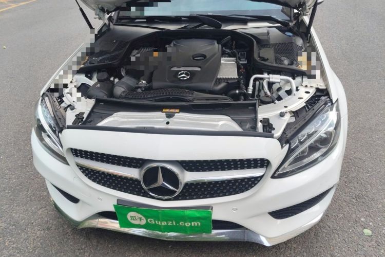 Used Mercedes-Benz C-Class 2018 C 200 Coupe Engine Bay