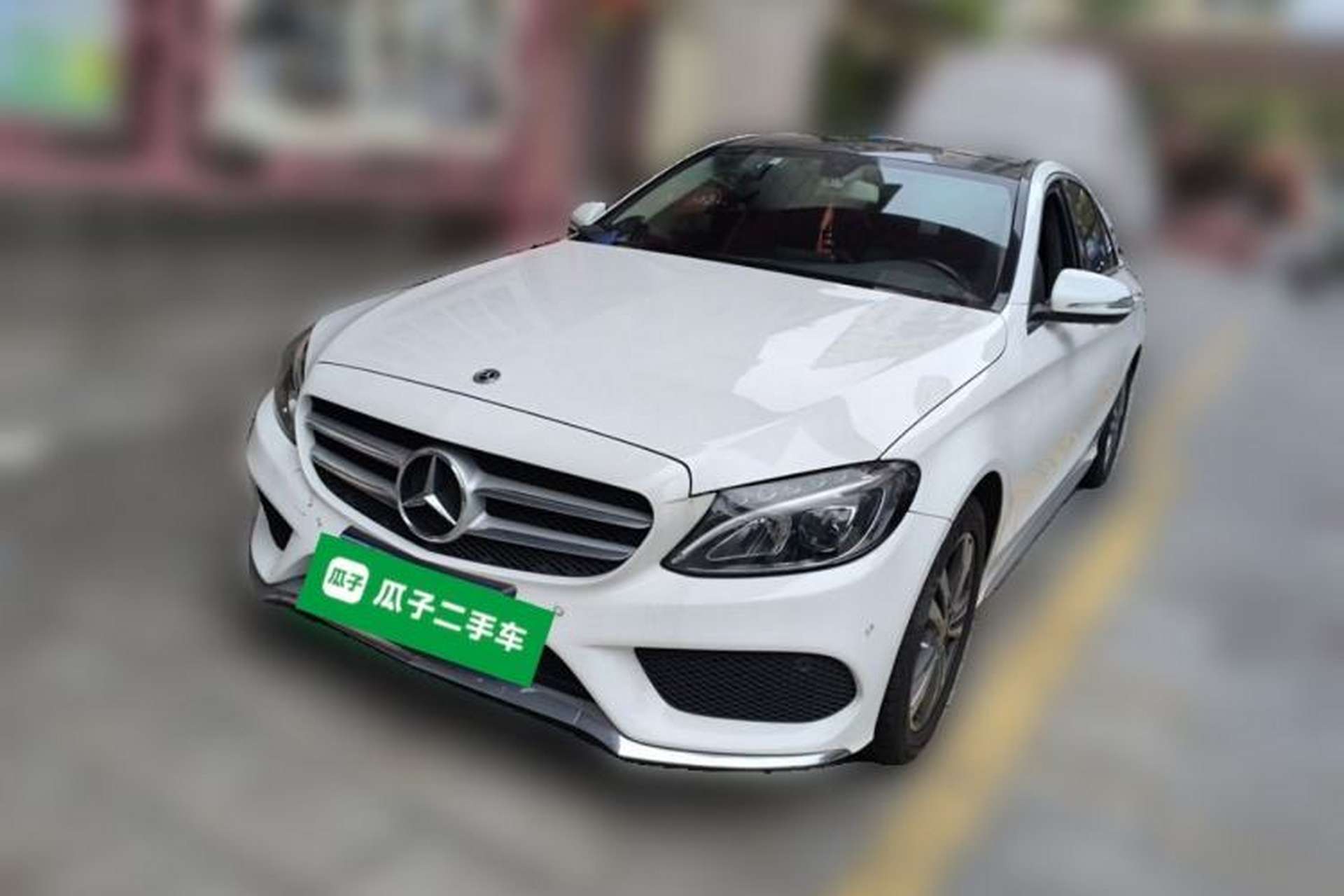 Used Mercedes-Benz C-Class 2018 C 200 L Front Left 45 Deg