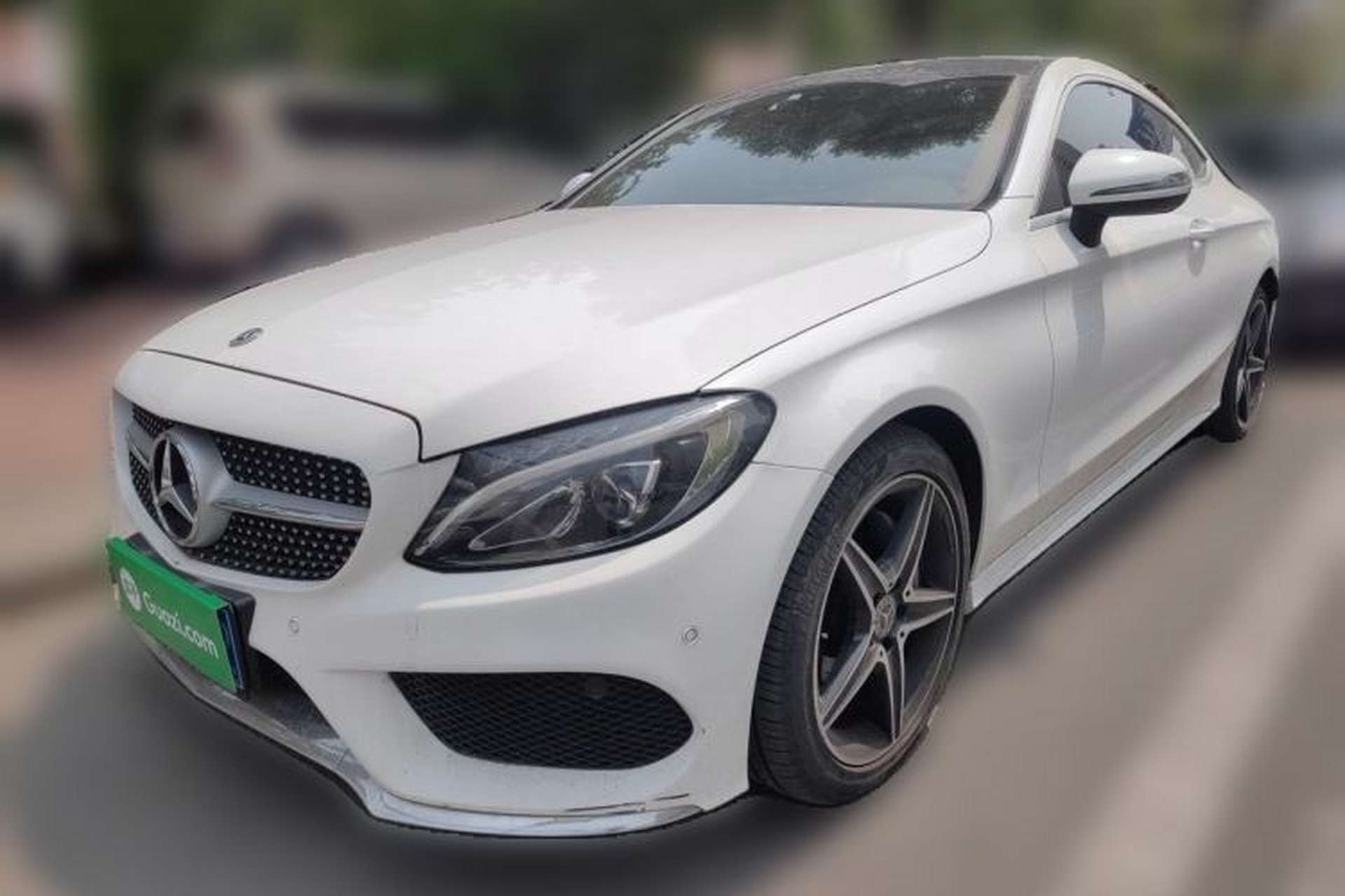 Used Mercedes-Benz C-Class 2018 C 200 Coupe Front Left 45 Deg
