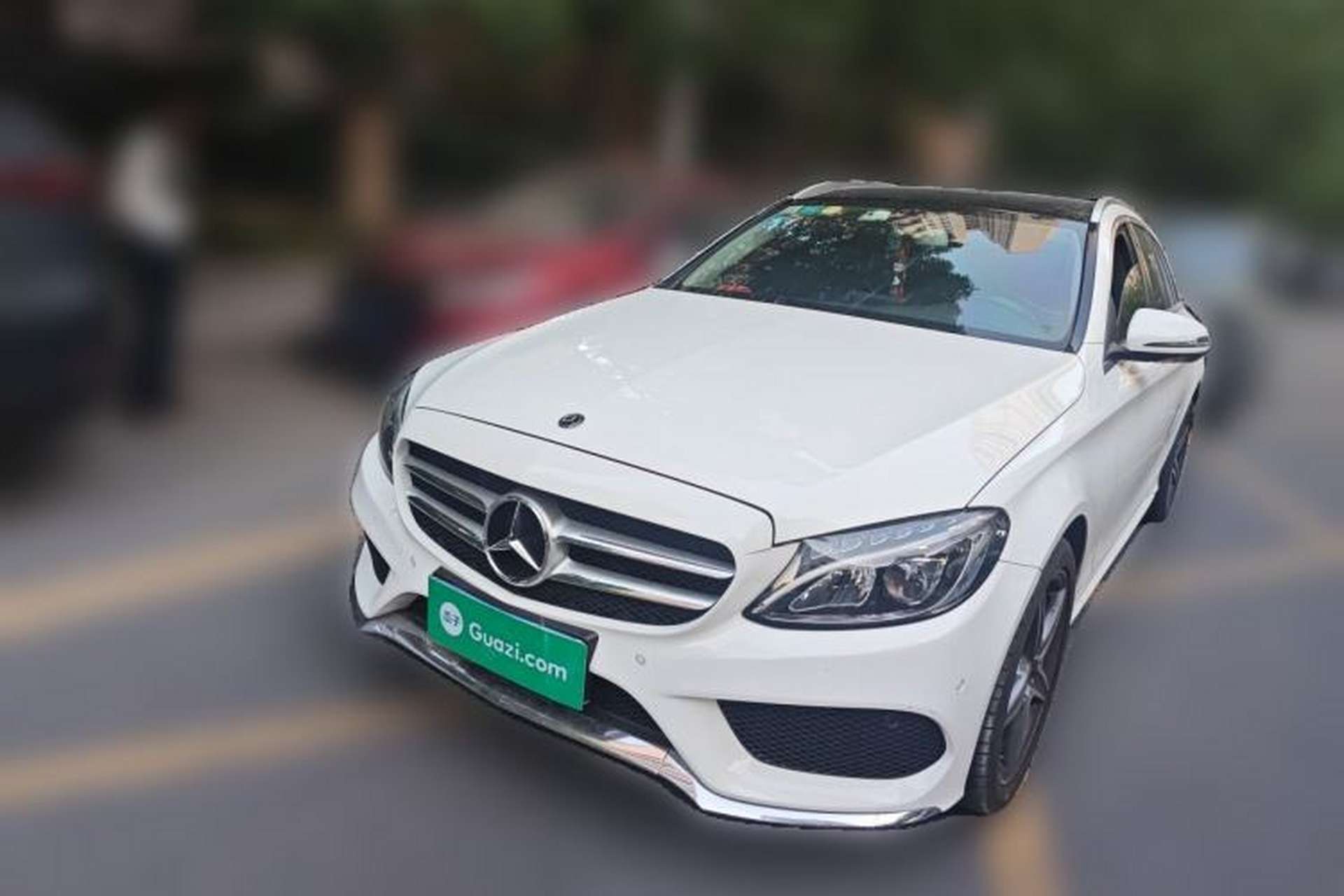 Used Mercedes-Benz C-Class 2018 C 200 Estate Front Left 45 Deg
