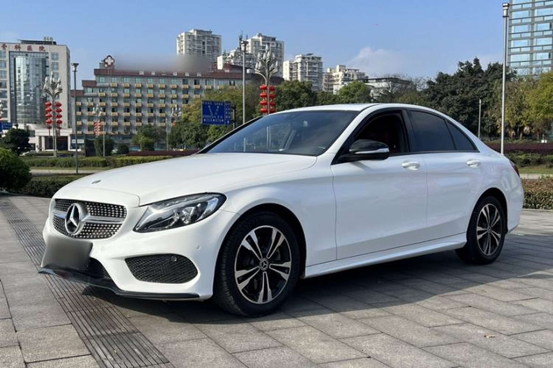Used Mercedes-Benz C-Class 2018 C 200 Sport Edition Front Left 45 Deg