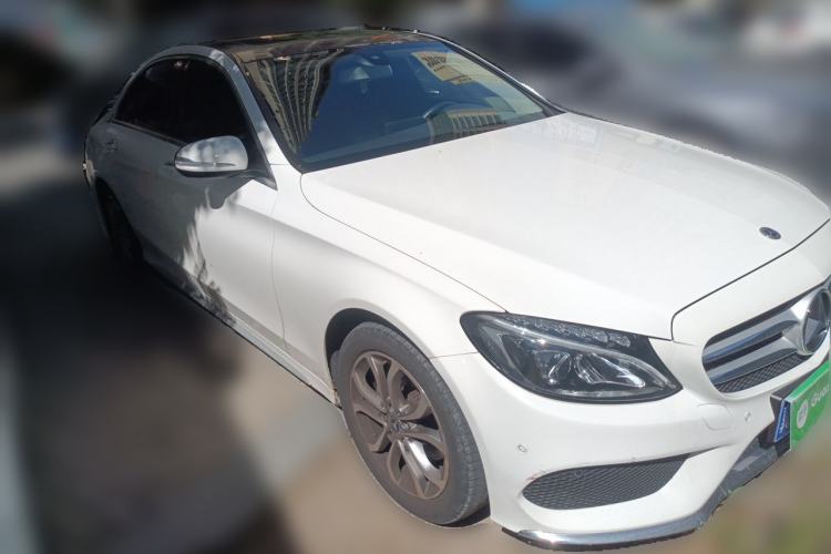 Used Mercedes-Benz C-Class 2018 C 180 L Dynamic Sports Edition Front Right 45 Deg